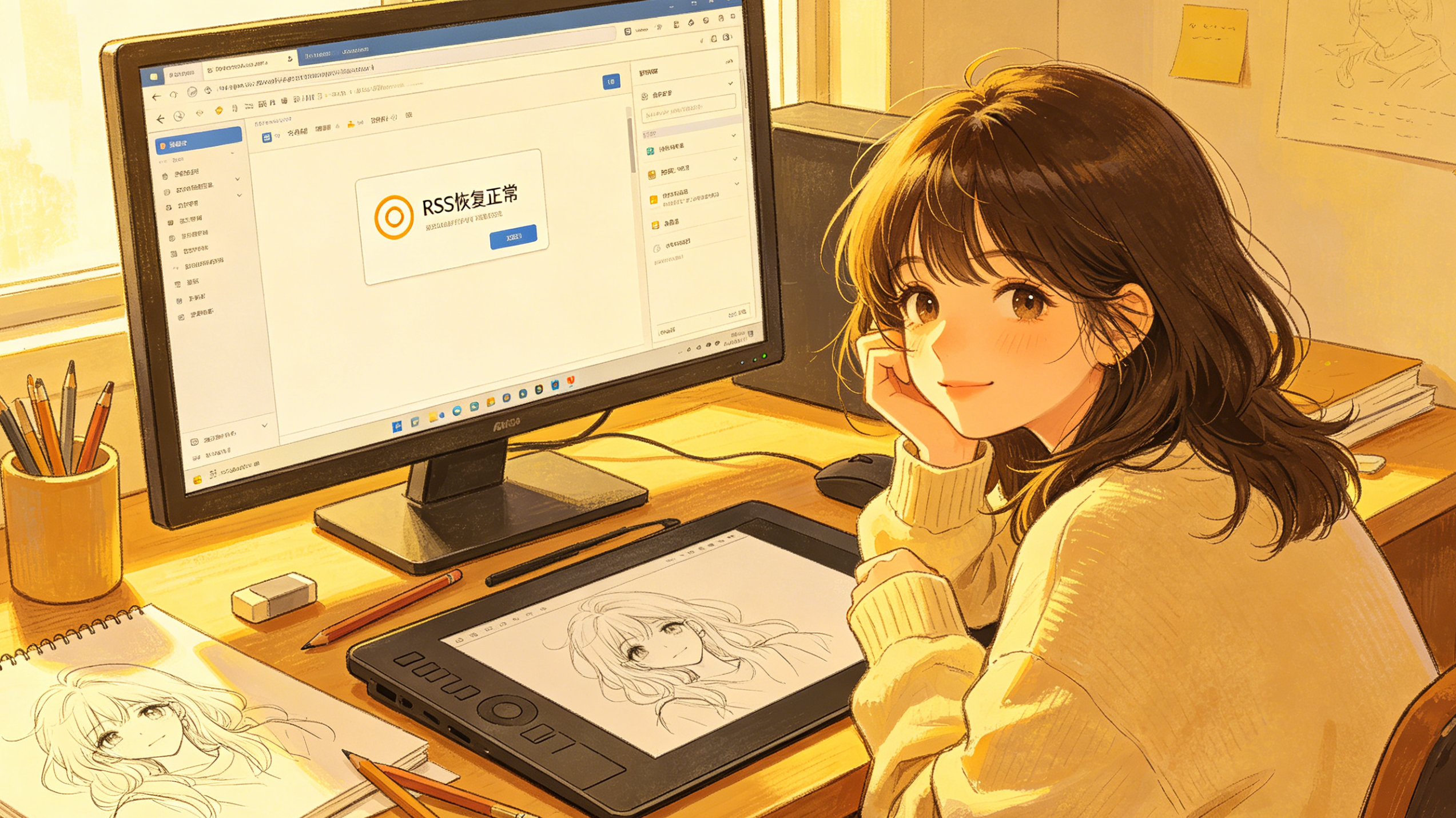后续更新：RSS 已解封，官方回应为操作误勾选